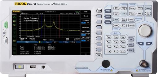 Rigol DSA705 Spectrum Analyzer 100kHz-500MHz