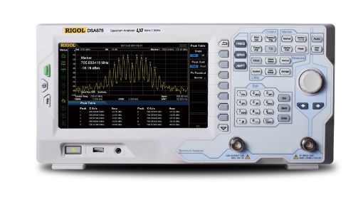 Rigol DSA815-TG9kHz to 1,5GHz Spktrum Analyzer med Tracking