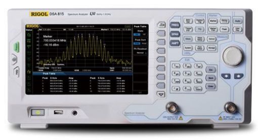 Rigol DSA815 Spectrum Analyzer 9kHz to 1,5 GHz