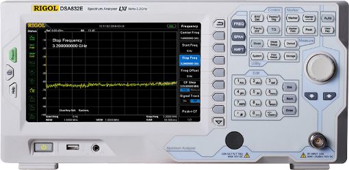 Rigol DSA832E Spectrum Analyzer 9kHz-3,2GHz