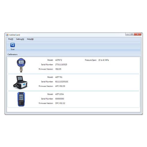 Bilde av Additel Land Data Downloading Software